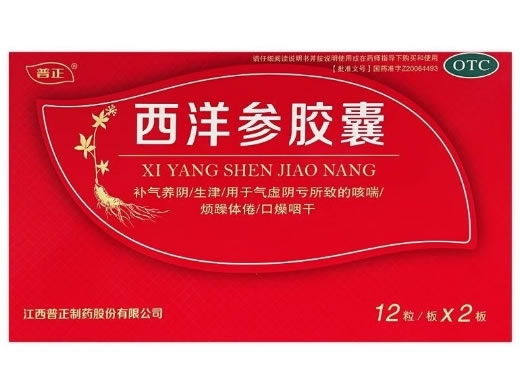 普正西洋参胶囊招商代理 24粒 普正