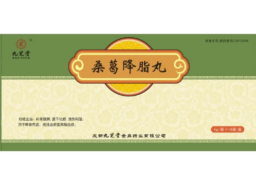 九芝堂桑葛降脂丸招商代理 18袋 九芝堂