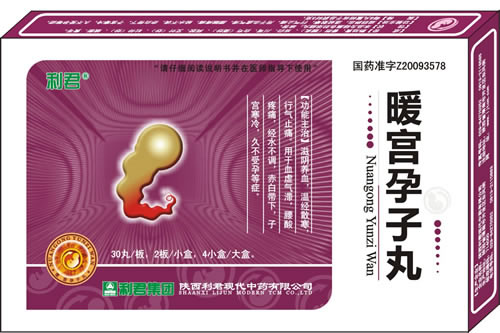 暖宫孕子丸招商代理 60丸*4小盒 陕西利君现代中药