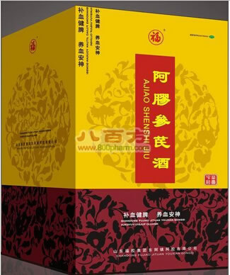 福牌阿胶参芪酒招商代理 500ml 山东福胶