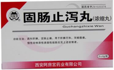 阿房宫固肠止泻丸招商代理 5袋 阿房宫药业