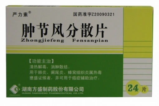 严力素肿节风分散片招商代理 24片