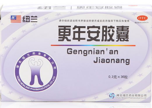 纽兰更年安胶囊招商代理 36粒 纽兰药业