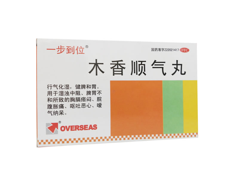 木香顺气丸招商代理 6袋 长春海外制药