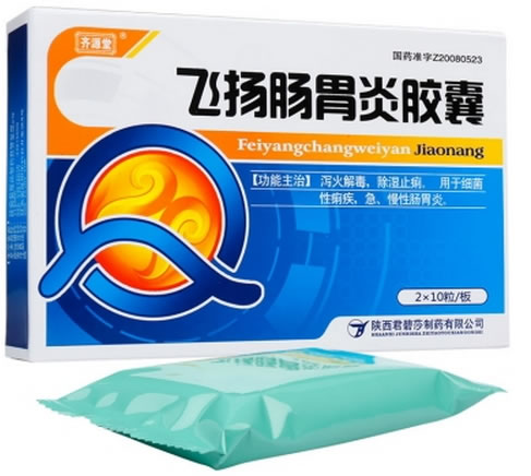 齐源堂飞扬肠胃炎胶囊招商代理 20粒