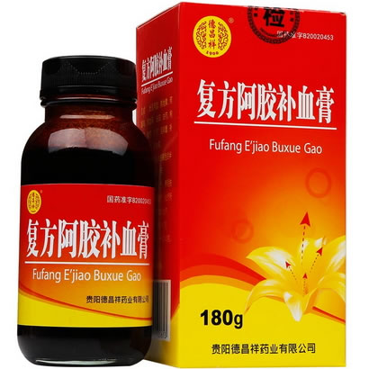 德昌祥复方阿胶补血膏招商代理 180g