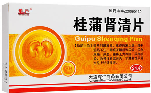 敢严桂蒲肾清片招商代理 24片 敢严