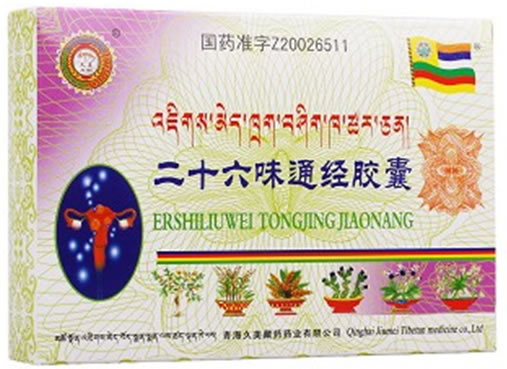 二十六味通经胶囊