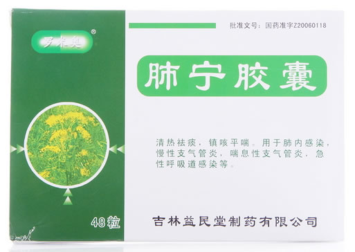 罗米奥肺宁胶囊招商代理 48粒 益民堂制药