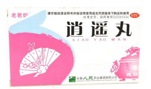 逍遥丸招商代理 :逍遥丸 8丸*6袋(浓缩丸) 长春人民药业