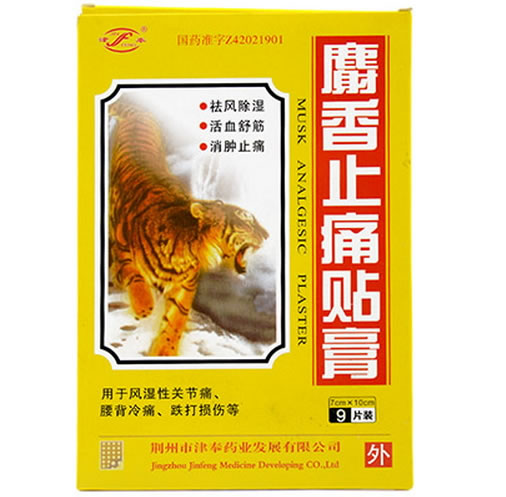 津奉麝香止痛贴膏招商代理 9片装
