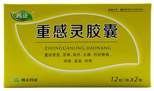 普正重感灵胶囊招商代理 24粒 江西普正