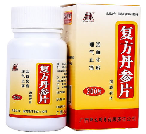 新龙复方丹参片招商代理 200片 新龙