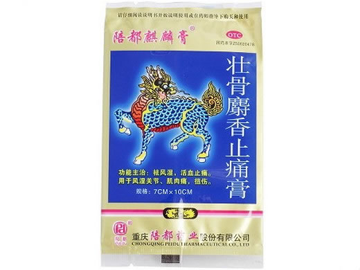 壮骨麝香止痛膏