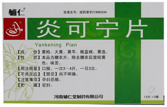 辅仁炎可宁片招商代理 30片 河南辅仁堂