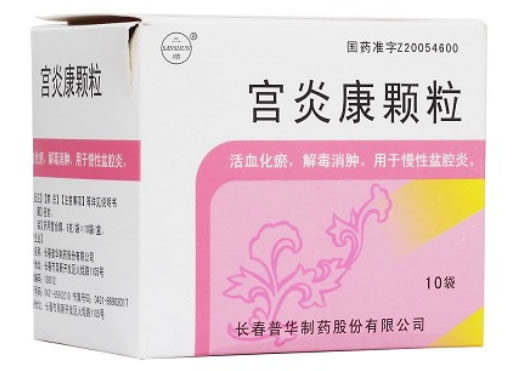 宫炎康颗粒招商代理 :宫炎康颗粒 9g*10袋 长春普华制药
