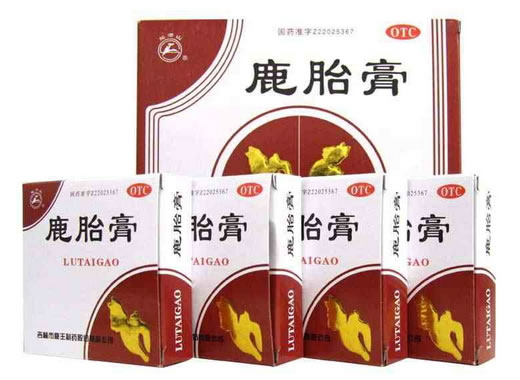 龙潭山鹿胎膏招商代理 50g*4块 鹿王制药