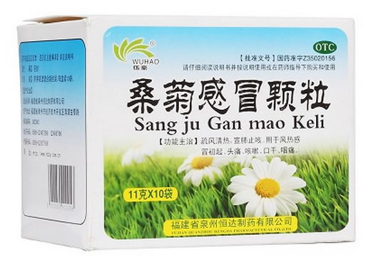 伍泰桑菊感冒颗粒招商代理 10袋 泉州恒达制药