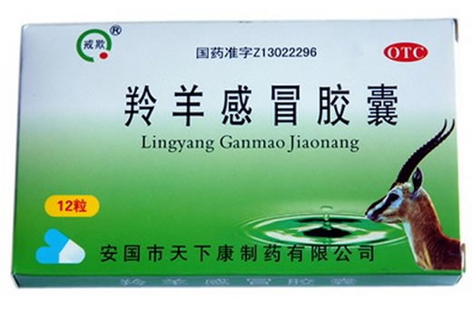 戒欺羚羊感冒胶囊招商代理 12粒 天下康制药