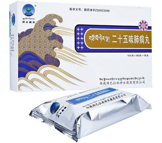 神水藏药二十五味肺病丸招商代理 48丸 神水藏药