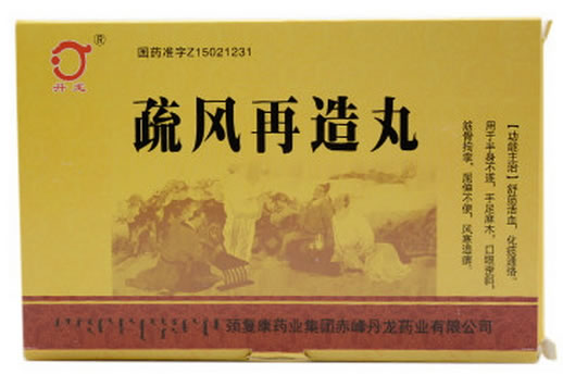 丹龙疏风再造丸招商代理 10丸 丹龙药业