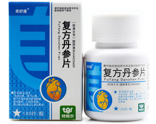 美舒通/特格尔复方丹参片招商代理 100片