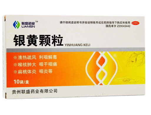 联盛银黄颗粒招商代理 :银黄颗粒 4g*10袋 贵州联盛药业