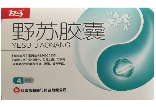 白马野苏胶囊招商代理 48粒