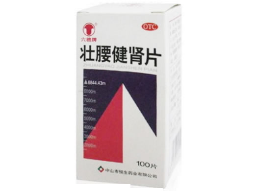 六棉牌壮腰健肾片招商代理 100片 恒生药业