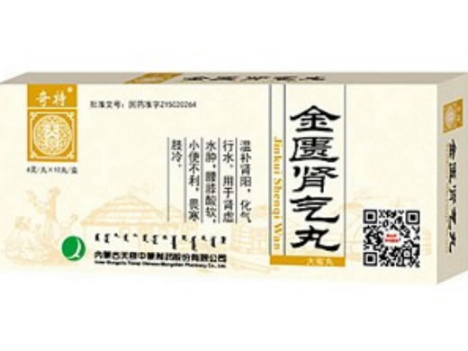 金匮肾气丸招商代理 6g*10丸 天奇中蒙制药