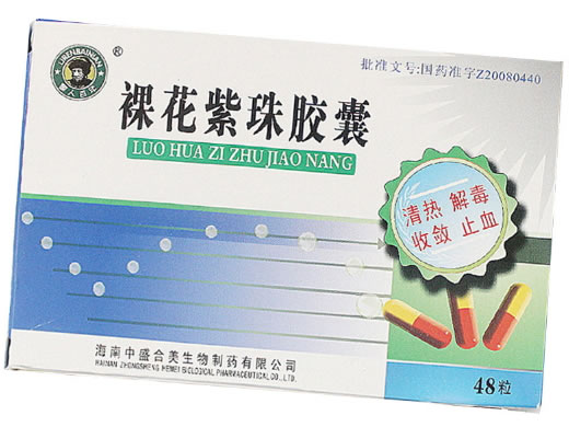 黎人百年裸花紫珠胶囊招商代理 48粒