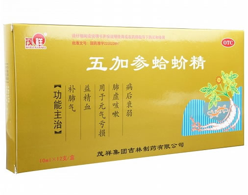 老人乐五加参蛤蚧精招商代理 12支 茂祥集团