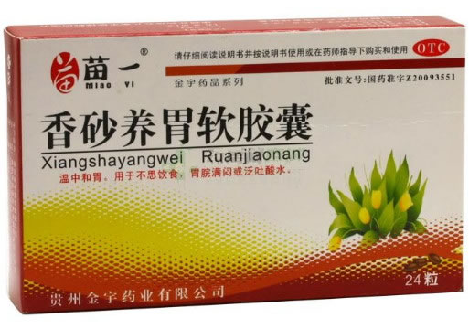 香砂养胃软胶囊招商代理 24粒 金宇药业