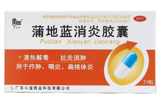 星辰牌/中克蒲地蓝消炎胶囊招商代理 24粒 广东心宝