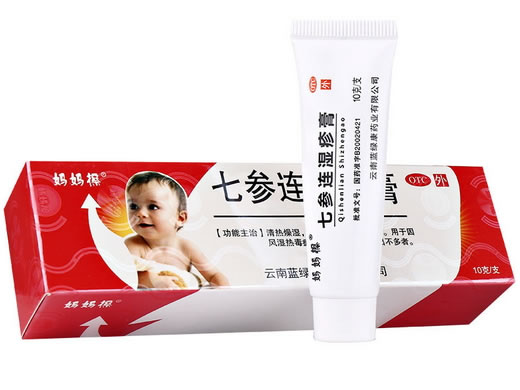 妈妈擦七参连湿疹膏招商代理 妈妈擦