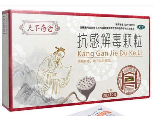 抗感解毒颗粒