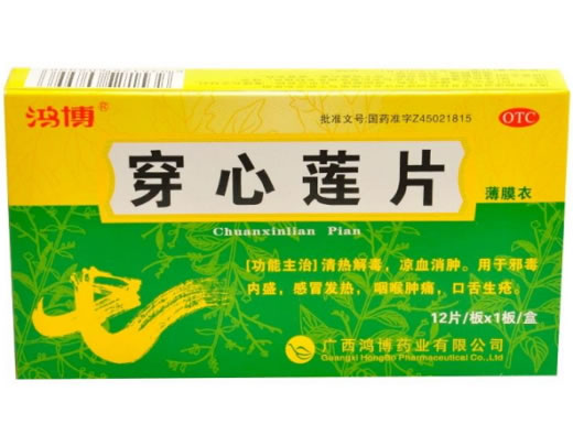 穿心莲片招商代理 :穿心莲片 12片 广西鸿博药业