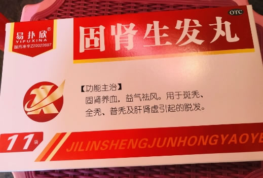 易扑欣固肾生发丸招商代理 2.5g*11袋