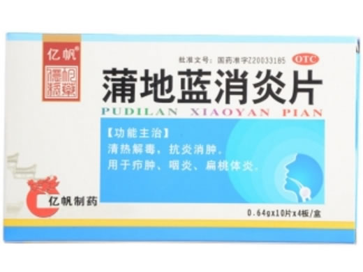 亿帆制药蒲地蓝消炎片招商代理 0.64g*40片 亿帆制药