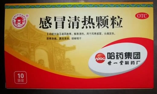 感冒清热颗粒招商代理 10袋 世一堂制药厂