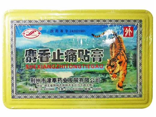 津奉麝香止痛贴膏招商代理 4片*100袋