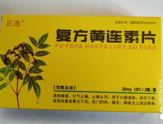 正茂复方黄连素片招商代理 