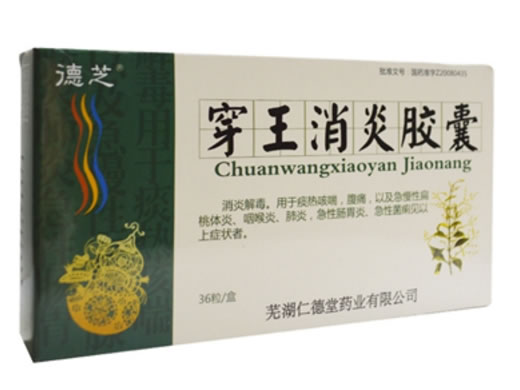 穿王消炎胶囊招商代理 36粒 仁德堂药业