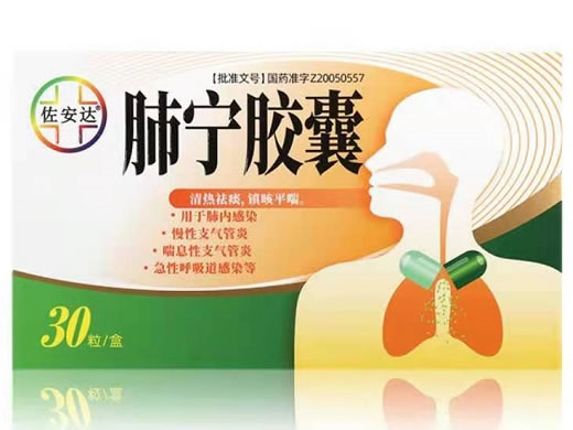 肺宁胶囊招商代理 30粒 江西民济药业