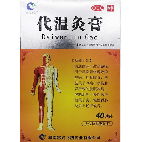 富兴飞鸽代温灸膏招商代理 40贴