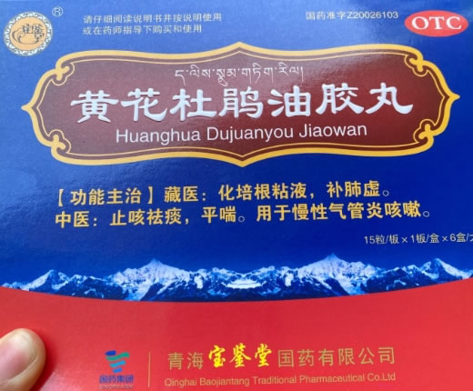 黄花杜鹃油胶丸