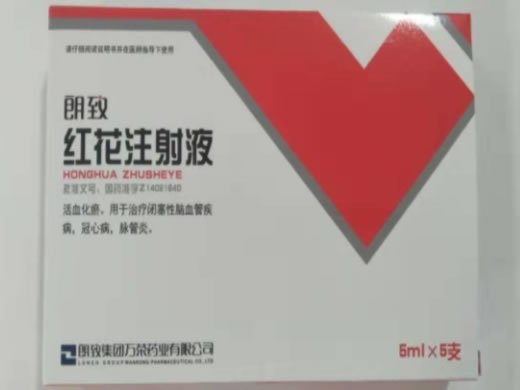 朗致红花注射液招商代理 5支 朗致