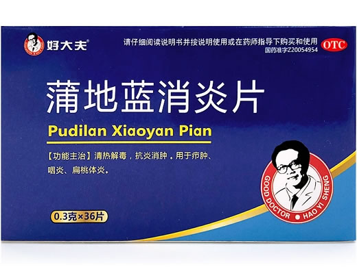好大夫蒲地蓝消炎片招商代理 36片 遂成药业