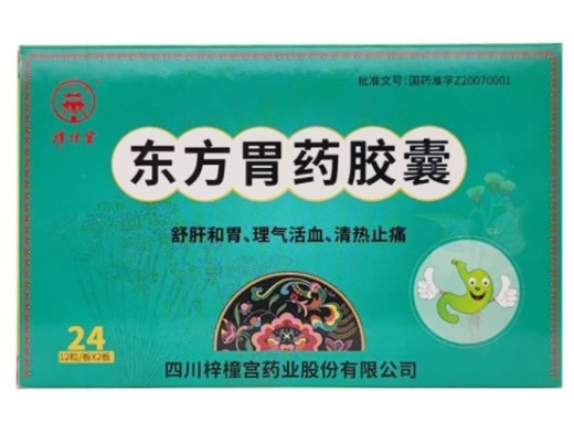 梓橦宫东方胃药胶囊招商代理 24粒