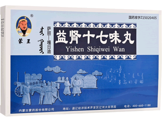 蒙王益肾十七味丸招商代理 60粒 蒙药股份